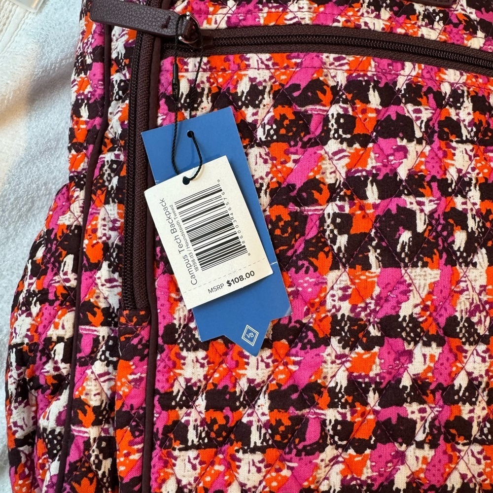 Vera Bradley Multicolor Backpack - Picture 2 of 14